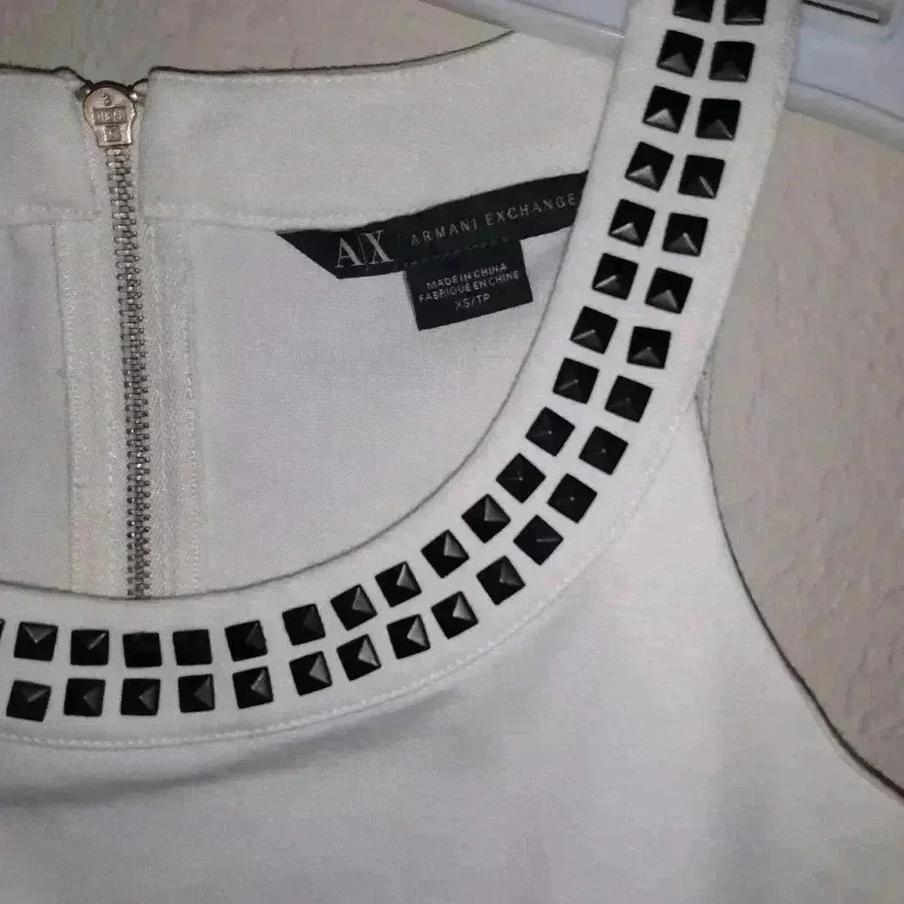 Armani exchange White tank size XS - Picture 4 of 5